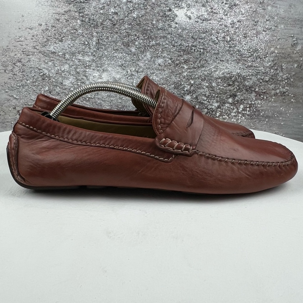 531 Robert Zur Sven Brown Leather Loafers men’s 11